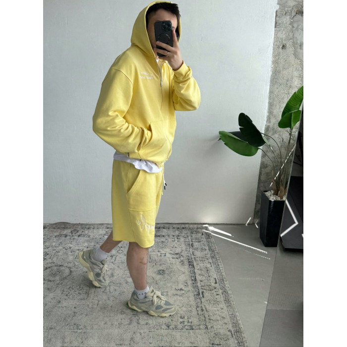 Oversize костюм з вишивкою