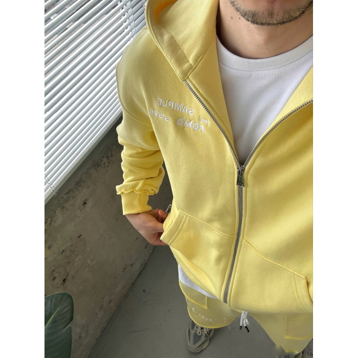 Oversize костюм з вишивкою