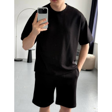 Oversize костюм футболка+ шорти
