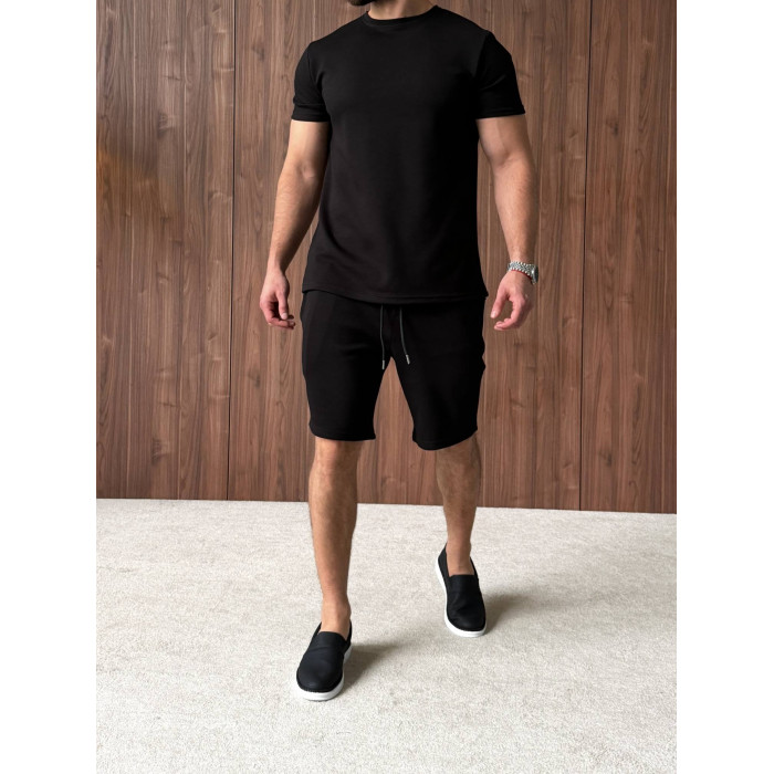 Oversize костюм футболка+ шорти