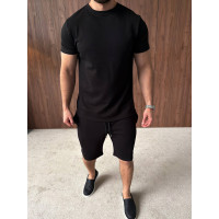 Oversize костюм футболка+ шорти
