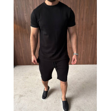 Oversize костюм футболка+ шорти