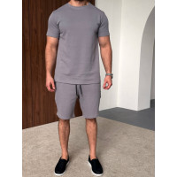 Oversize костюм футболка+ шорти