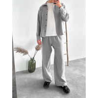 Лляний oversize костюм