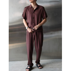 Лляний oversize костюм