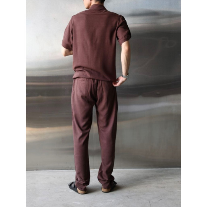 Лляний oversize костюм