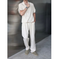 Лляний oversize костюм