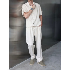 Лляний oversize костюм