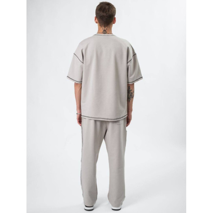 Oversize костюм з акцентними швами