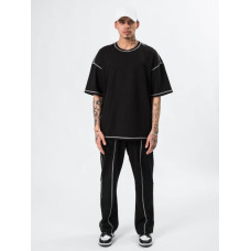 Oversize костюм з акцентними швами