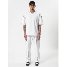 Oversize костюм з акцентними швами