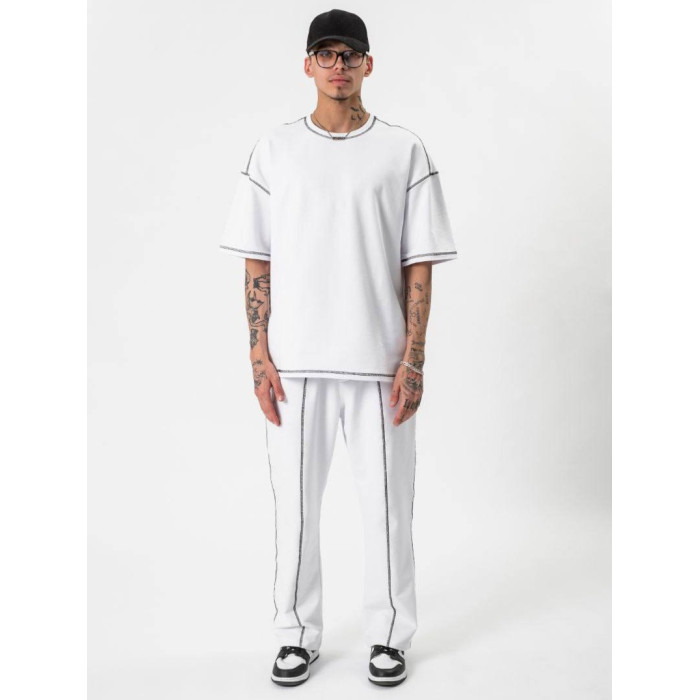 Oversize костюм з акцентними швами