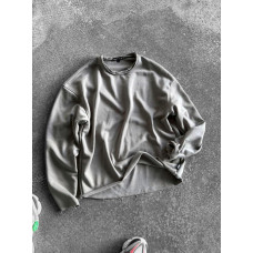 Oversize світшот з необробленим низом