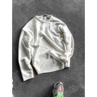 Oversize світшот з необробленим низом