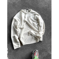 Oversize світшот з необробленим низом