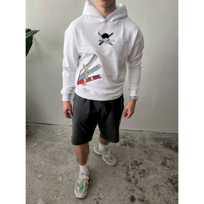 Oversize худі з принтом