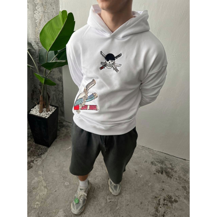 Oversize худі з принтом