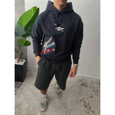 Oversize худі з принтом