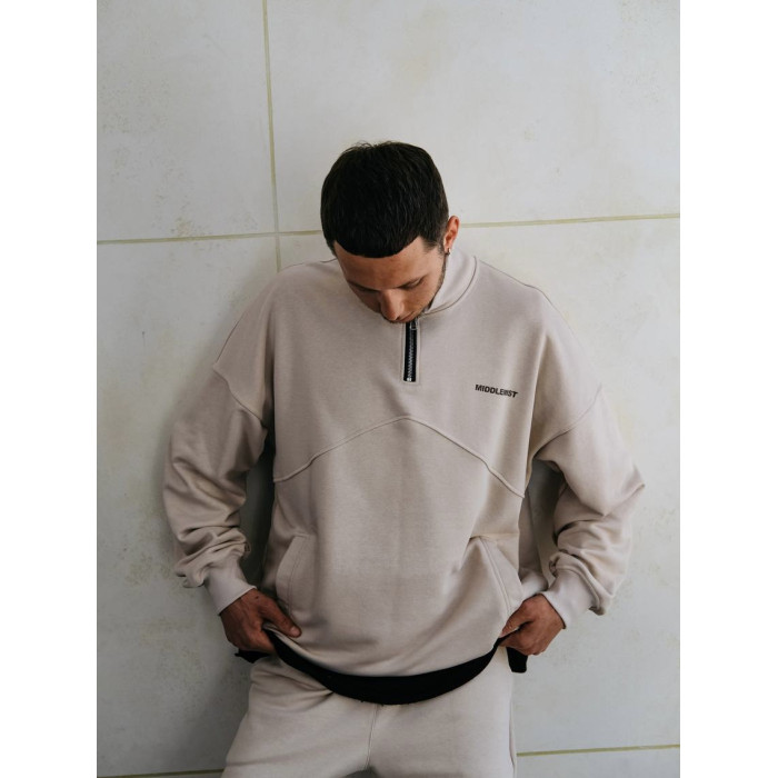 Oversize кофта з надписом