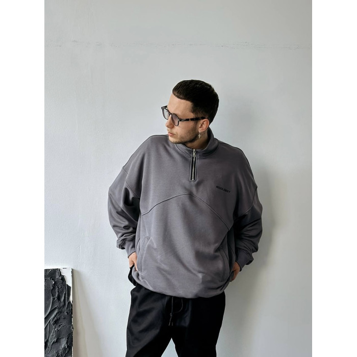 Oversize кофта з надписом