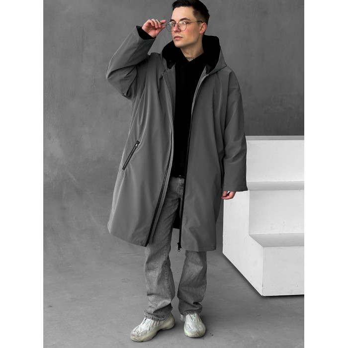 Подовжений oversize дощовик