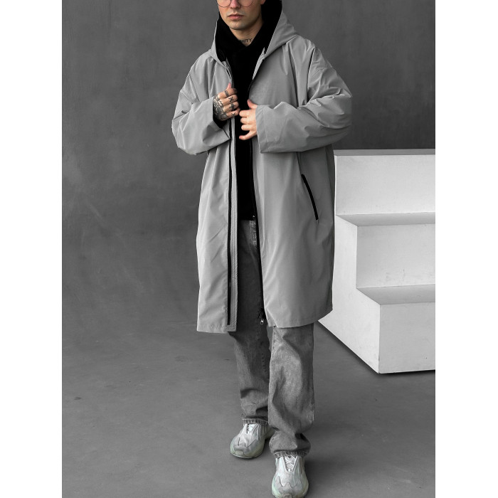 Подовжений oversize дощовик
