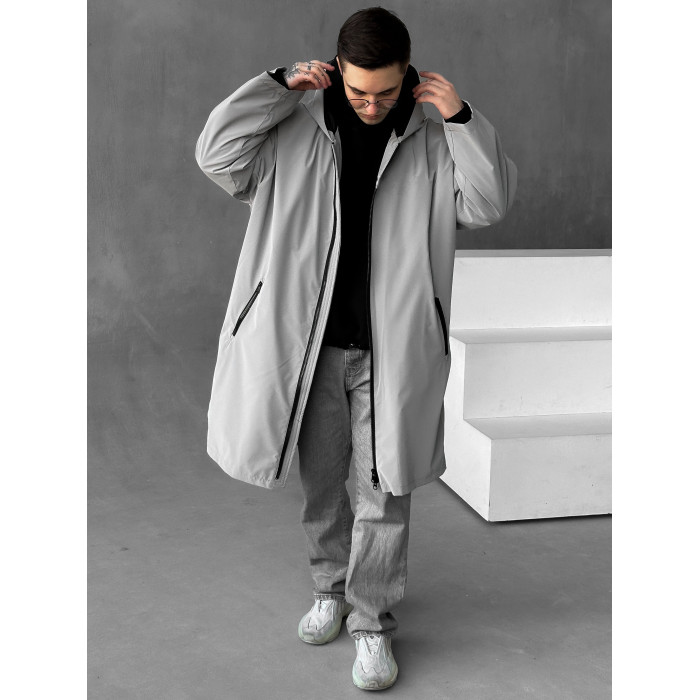 Подовжений oversize дощовик