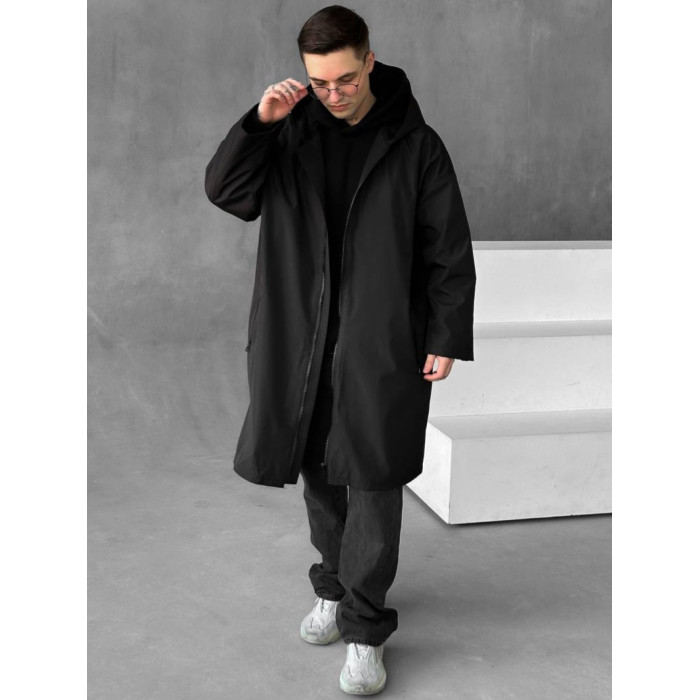 Подовжений oversize дощовик