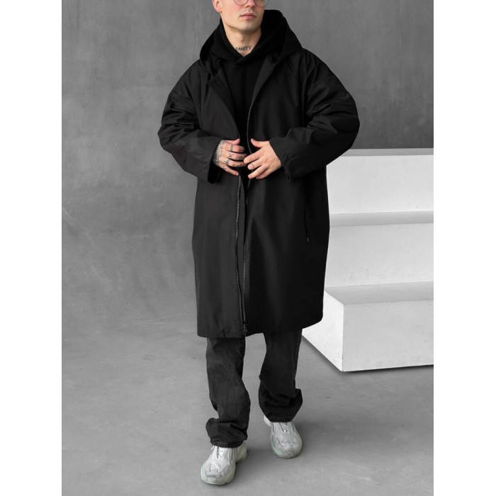 Подовжений oversize дощовик