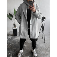 Oversize пальто прямого крою