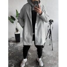 Oversize пальто прямого крою