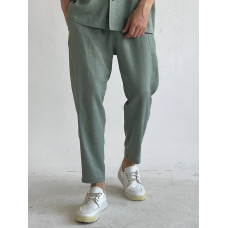 Лляні oversize штани