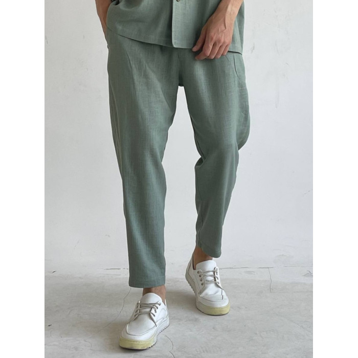 Лляні oversize штани