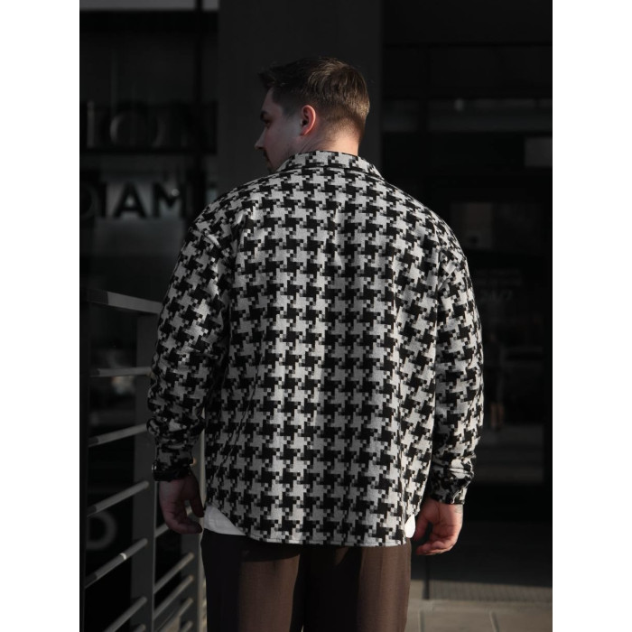 Картата oversize сорочка