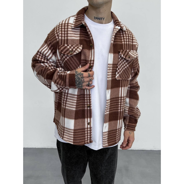 Плюшева oversize сорочка