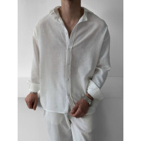 Лляна oversize сорочка