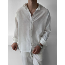 Лляна oversize сорочка