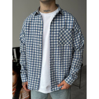 Картата oversize сорочка