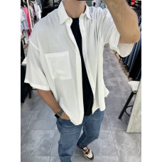 Oversize сорочка з коротким рукавом