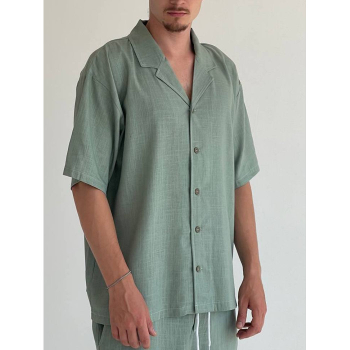 Лляна oversize сорочка