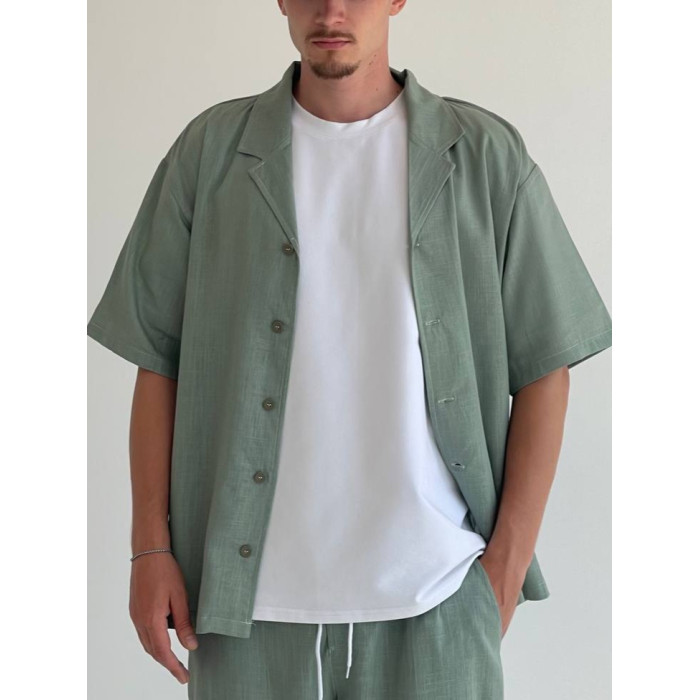 Лляна oversize сорочка