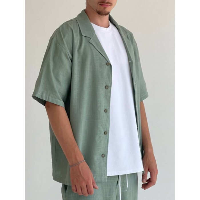 Лляна oversize сорочка