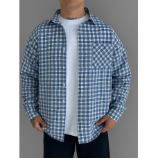 Картата oversize сорочка