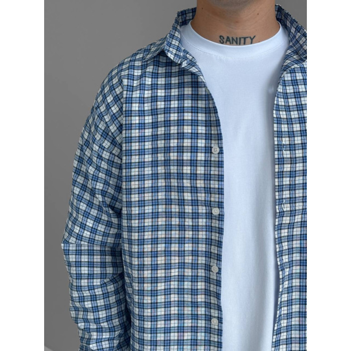 Картата oversize сорочка