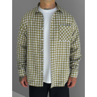 Картата oversize сорочка