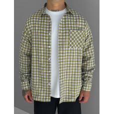Картата oversize сорочка