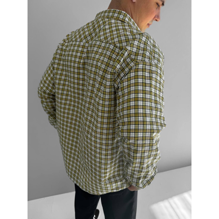 Картата oversize сорочка