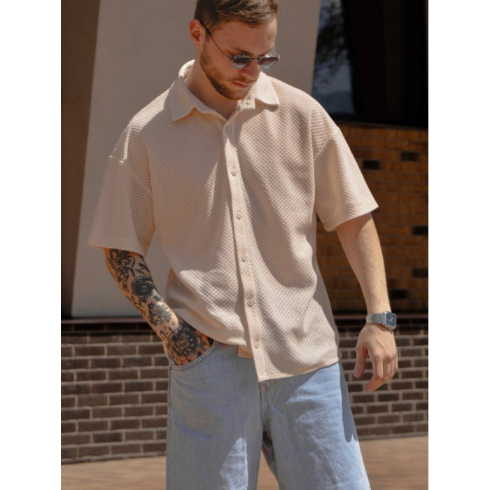 Трикотажна oversize сорочка