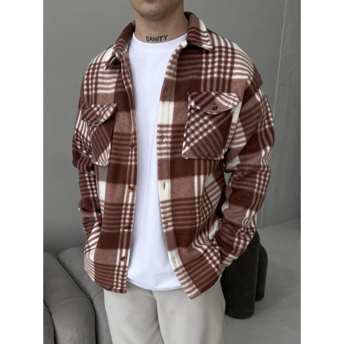 Плюшева oversize сорочка