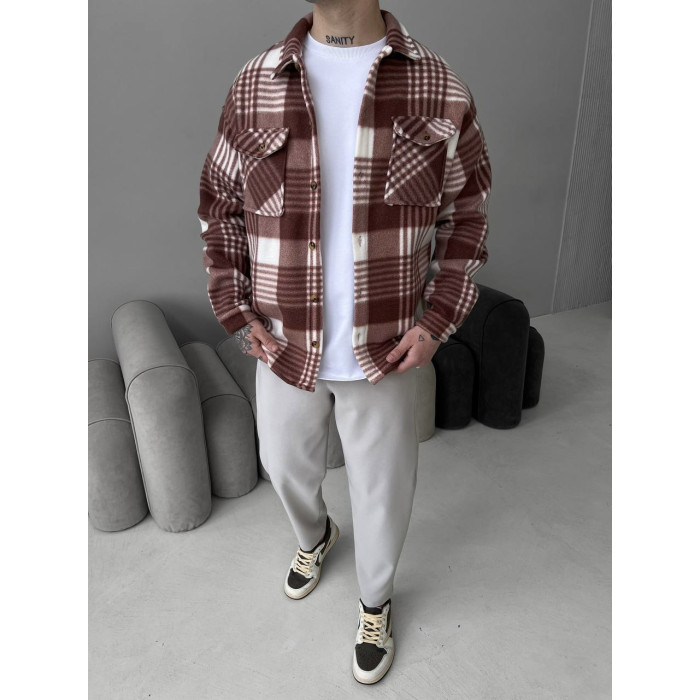 Плюшева oversize сорочка
